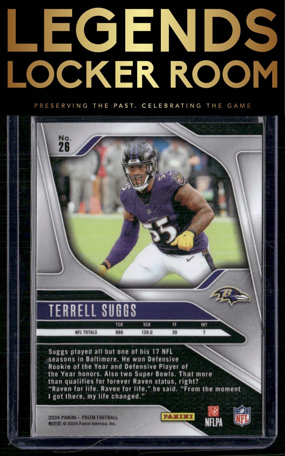 2024 Panini Prizm #26 Terrell Suggs