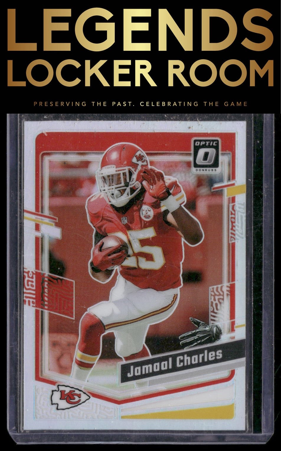 2023 Donruss Optic #91 Jamaal Charles Holo