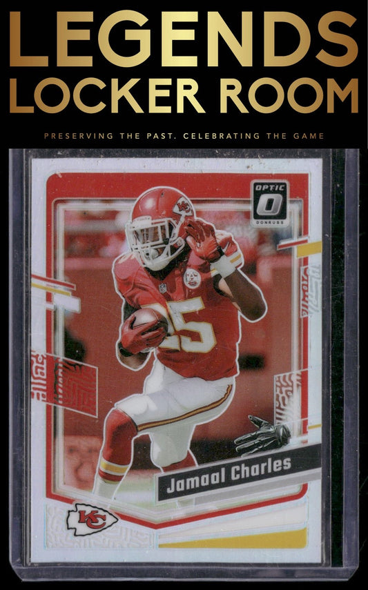2023 Donruss Optic #91 Jamaal Charles Holo