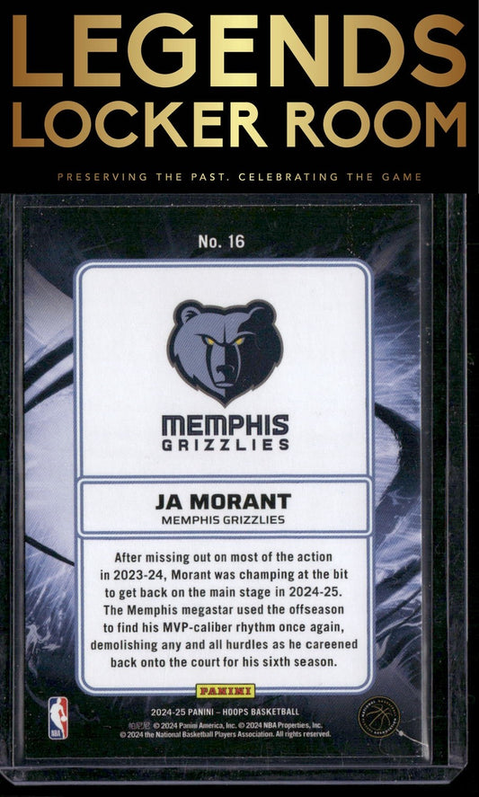 2024-25 Hoops #16 Ja Morant Ignition