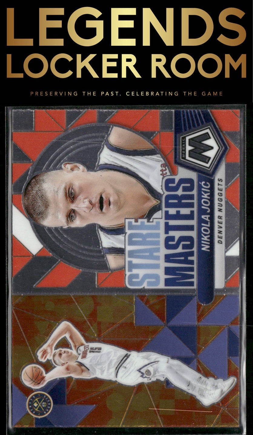 2023-24 Panini Mosaic #11 Nikola Jokic Stare Masters