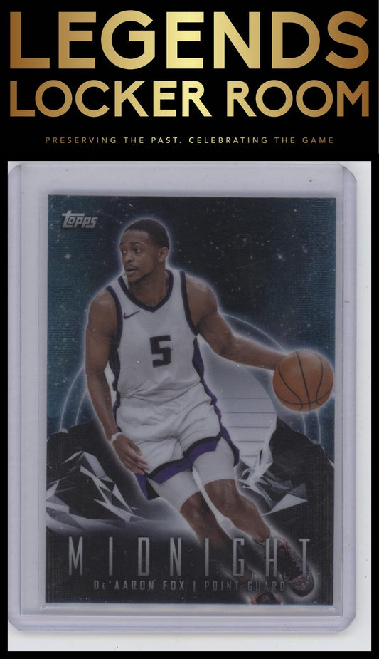 2023-24 Topps Midnight #94 De'Aaron Fox