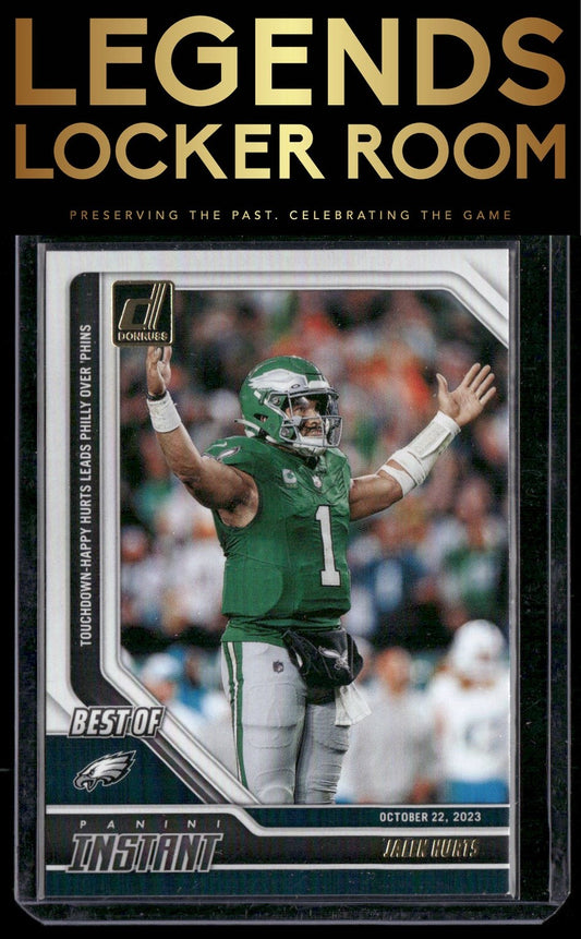 2024 Donruss #21 Jalen Hurts Best of Panini Instant