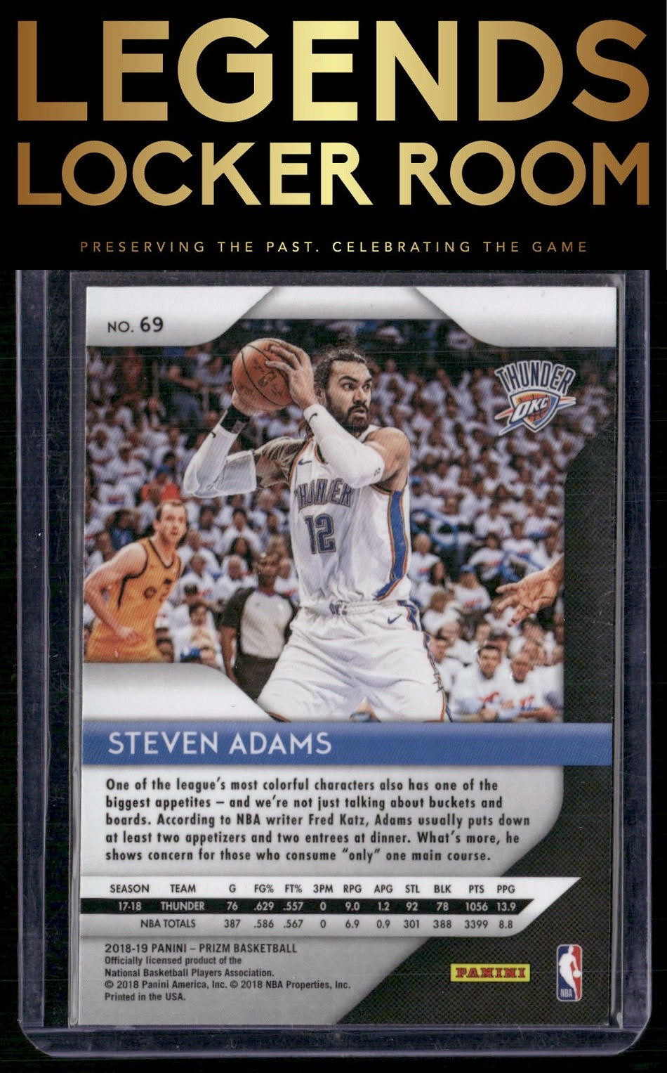 2018-19 Panini Prizm #69 Steven Adams