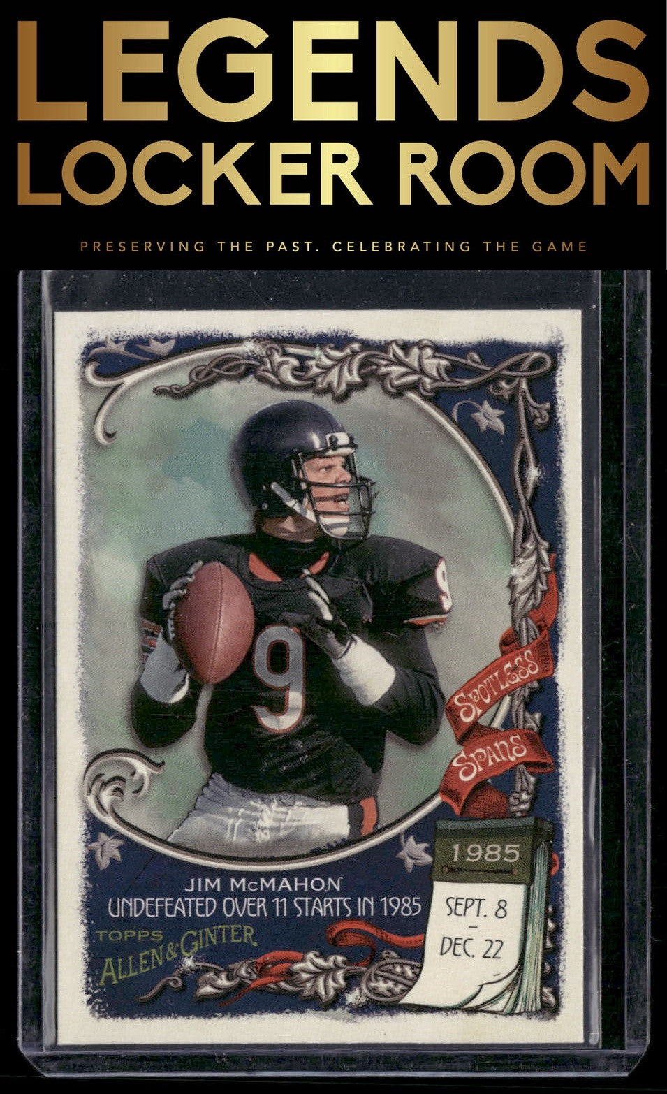 2023 Topps Composite #SS-3 Jim McMahon Spotless Spans