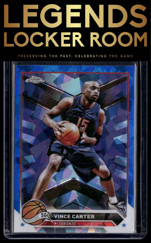 2023-24 Topps Chrome Sapphire Edition #82 Vince Carter