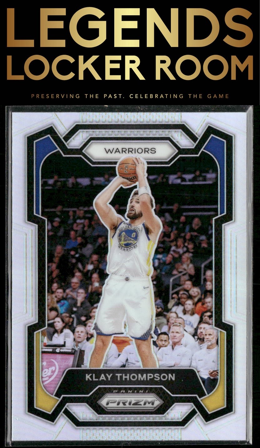 2023-24 Panini Prizm #109 Klay Thompson Prizms Silver
