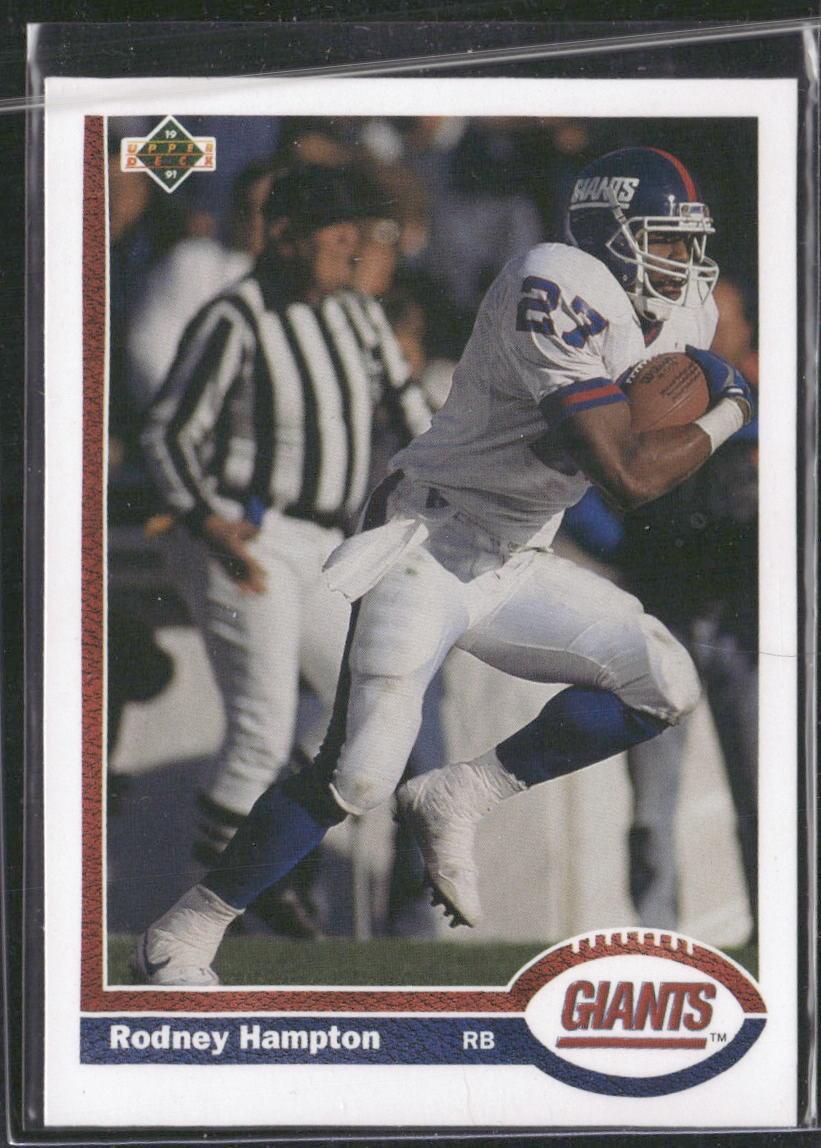 1991 Upper Deck #269c Rodney Hampton