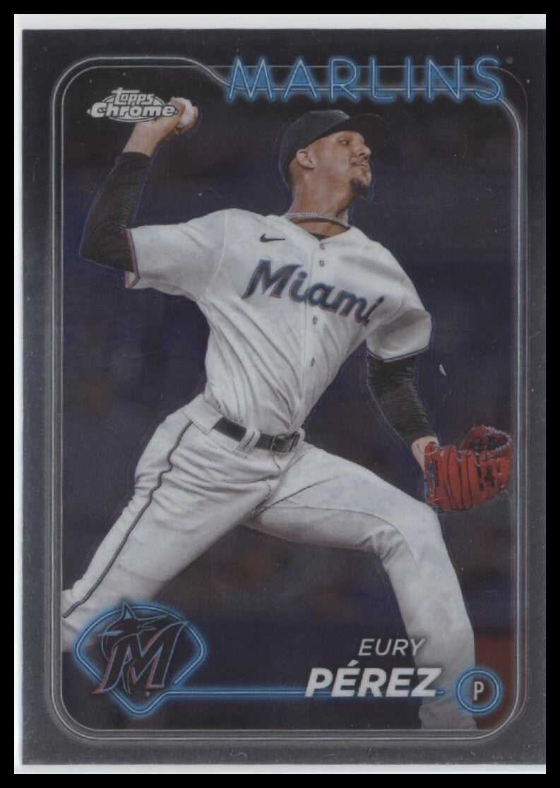 2024 Topps Chrome #6 Eury Pérez