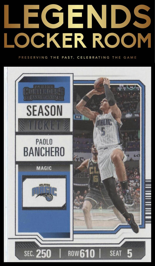2023-24 Panini Contenders #23 Paolo Banchero Season Ticket Retail