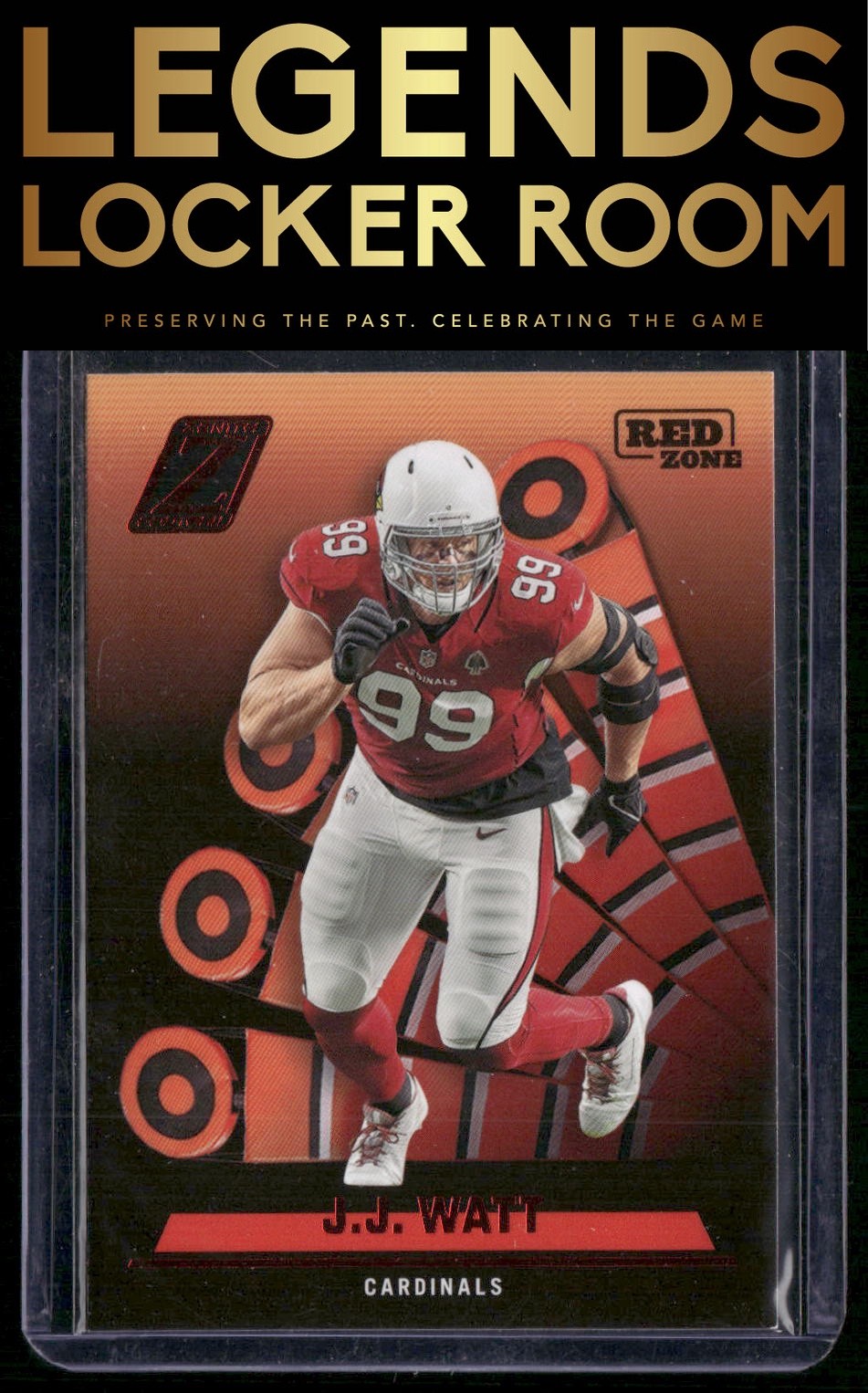 2022 Zenith #91 J.J. Watt Red Zone