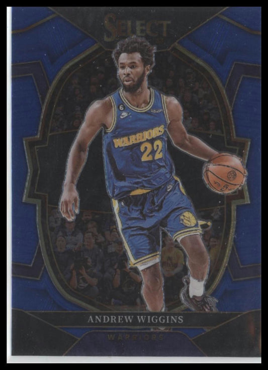 2022-23 Panini Select #10 Andrew Wiggins Blue (Retail Base)