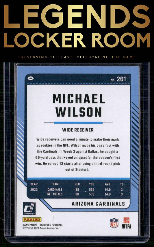 2024 Donruss #261 Michael Wilson