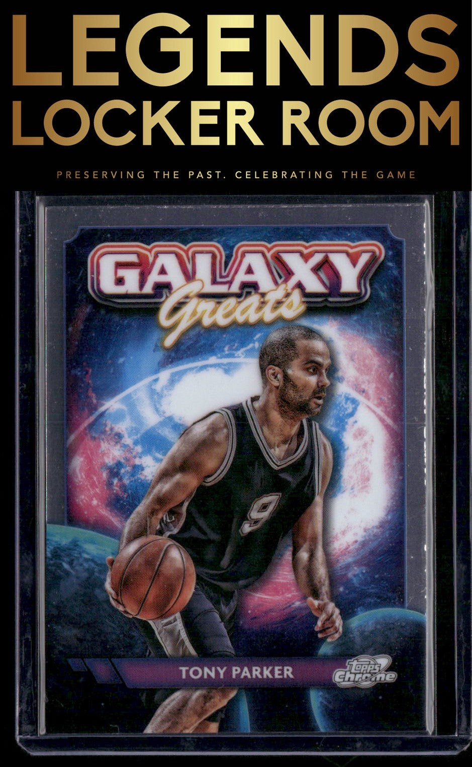 2023-24 Topps Chrome Cosmic #GG-12 Tony Parker Galaxy Greats