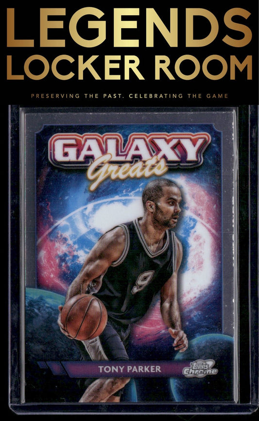 2023-24 Topps Chrome Cosmic #GG-12 Tony Parker Galaxy Greats