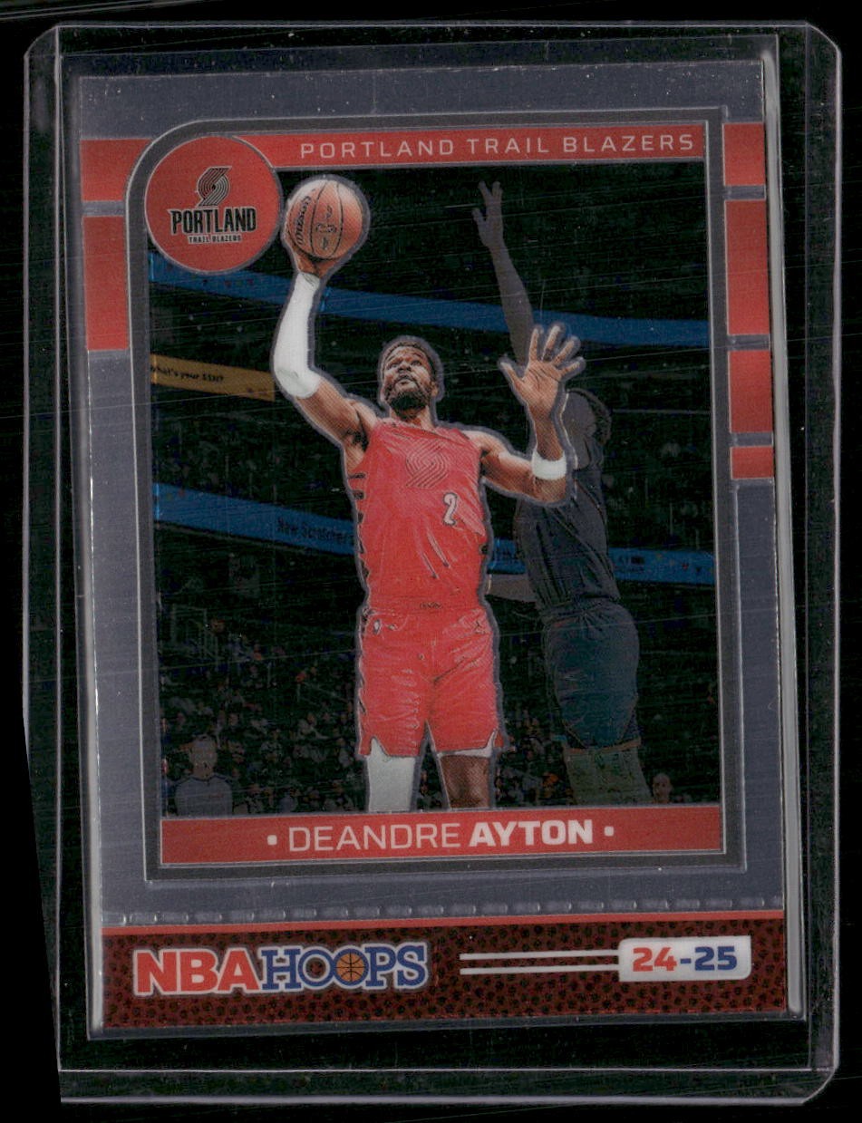 2024-25 Hoops #169 Deandre Ayton Premium Prizms Silver