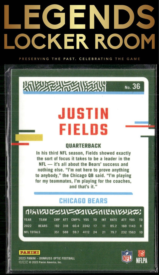 2023 Donruss Optic #36 Justin Fields