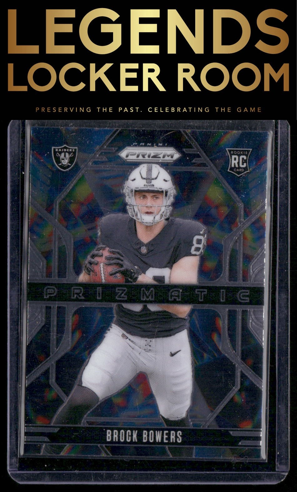 2024 Panini Prizm #20 Brock Bowers Prizmatic