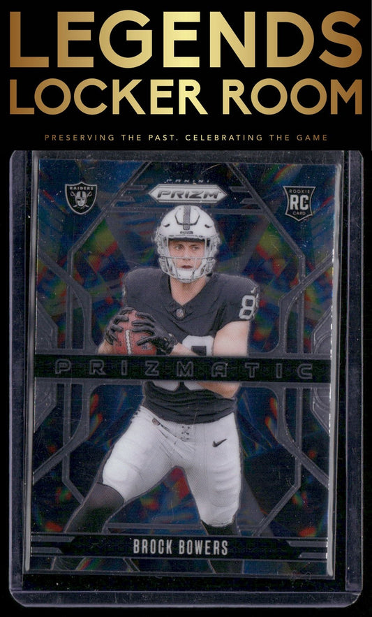 2024 Panini Prizm #20 Brock Bowers Prizmatic