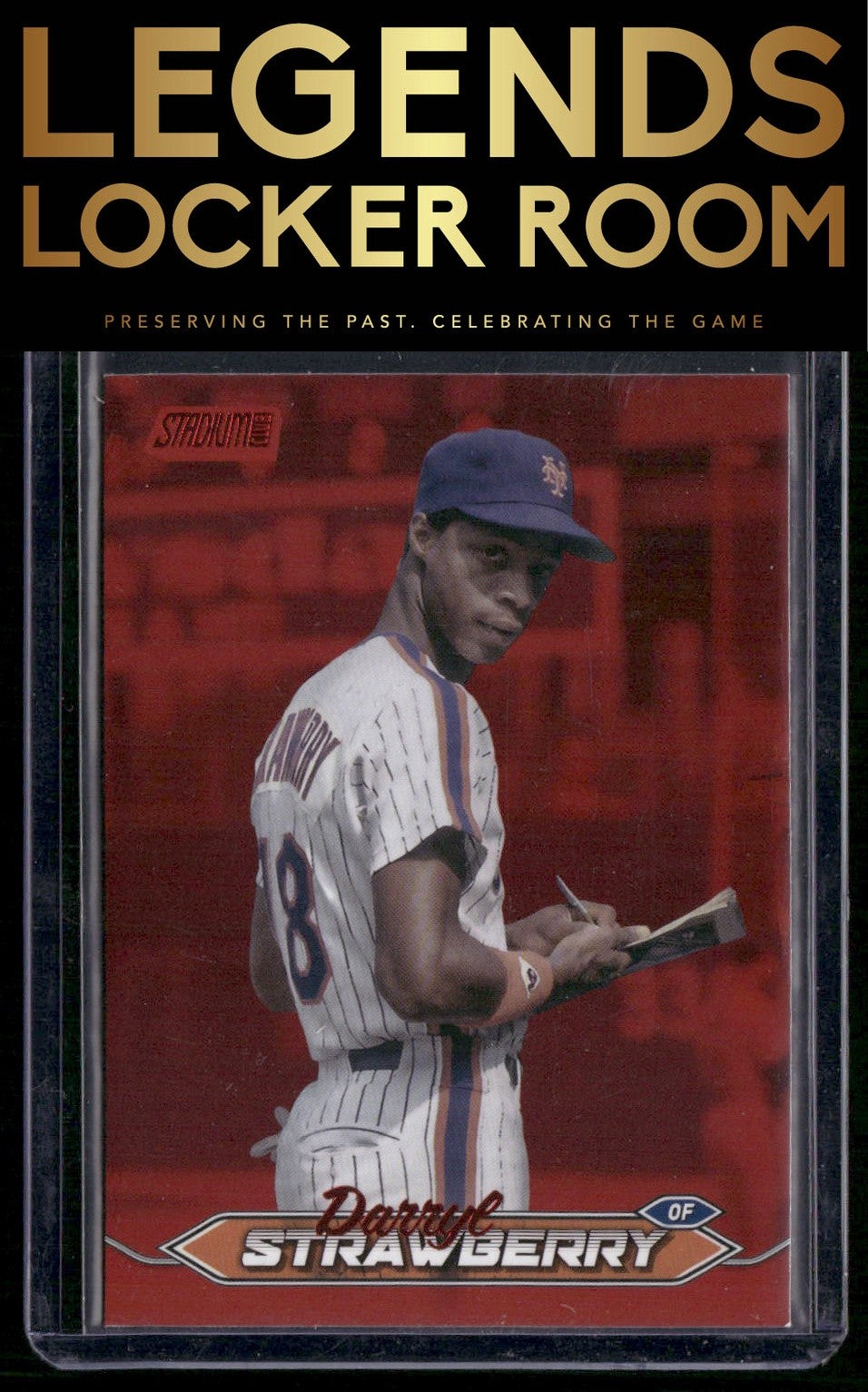 2024 Stadium Club #148 Darryl Strawberry Red Foil