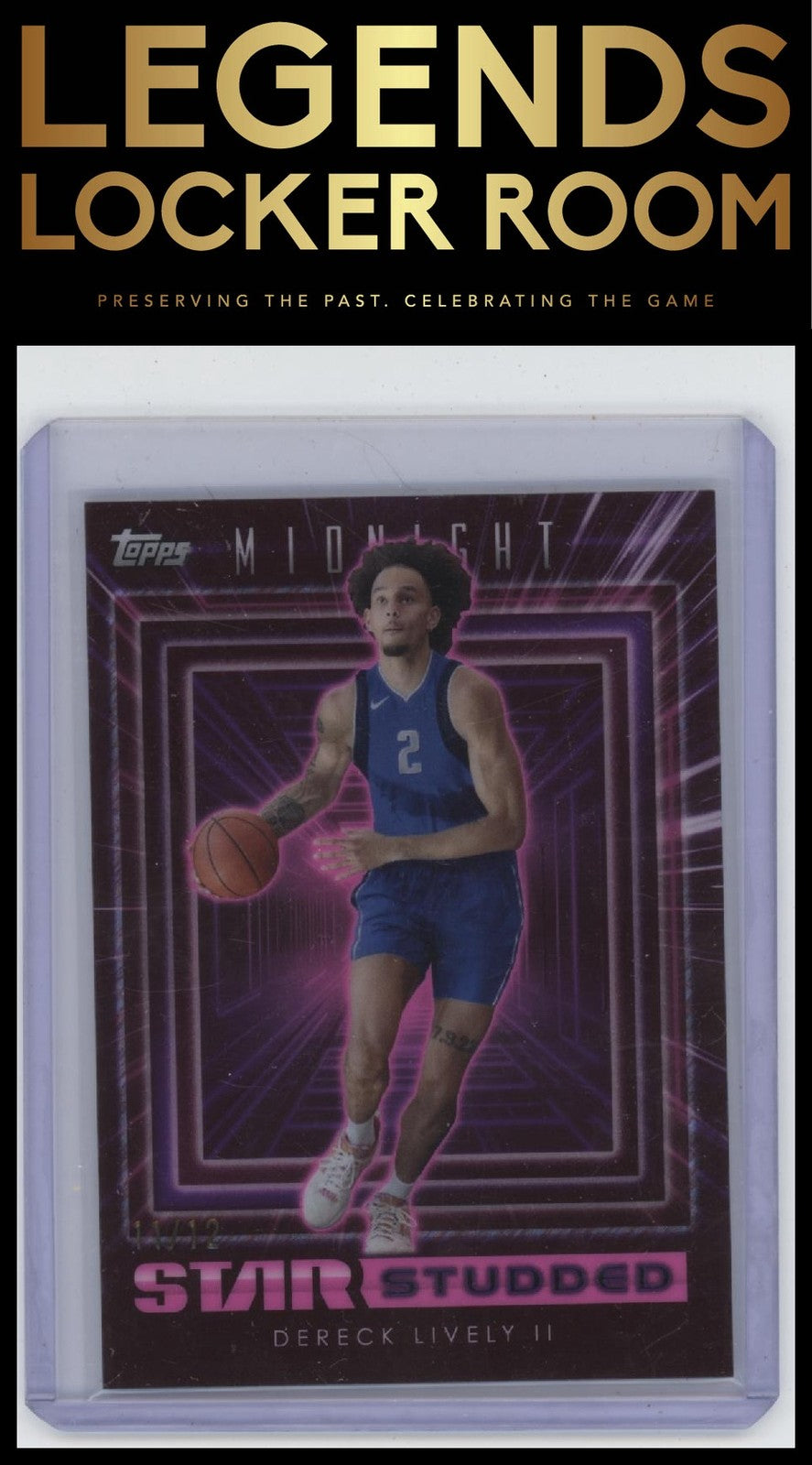 2023-24 Topps Midnight #SS-28 Dereck Lively II Star Studded /12