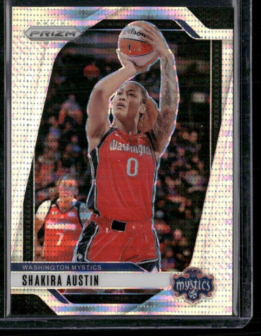 2024 Panini Prizm WNBA #134 Shakira Austin Pulsar Prizms #/499