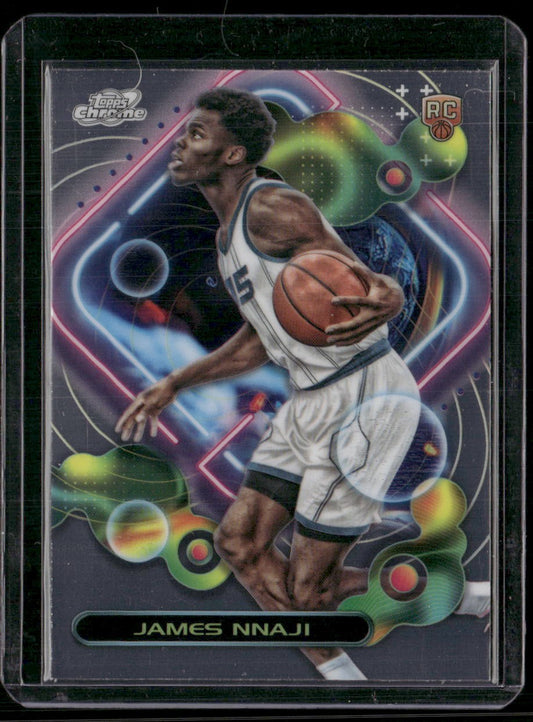 2023-24 Topps Chrome Cosmic #178 James Nnaji