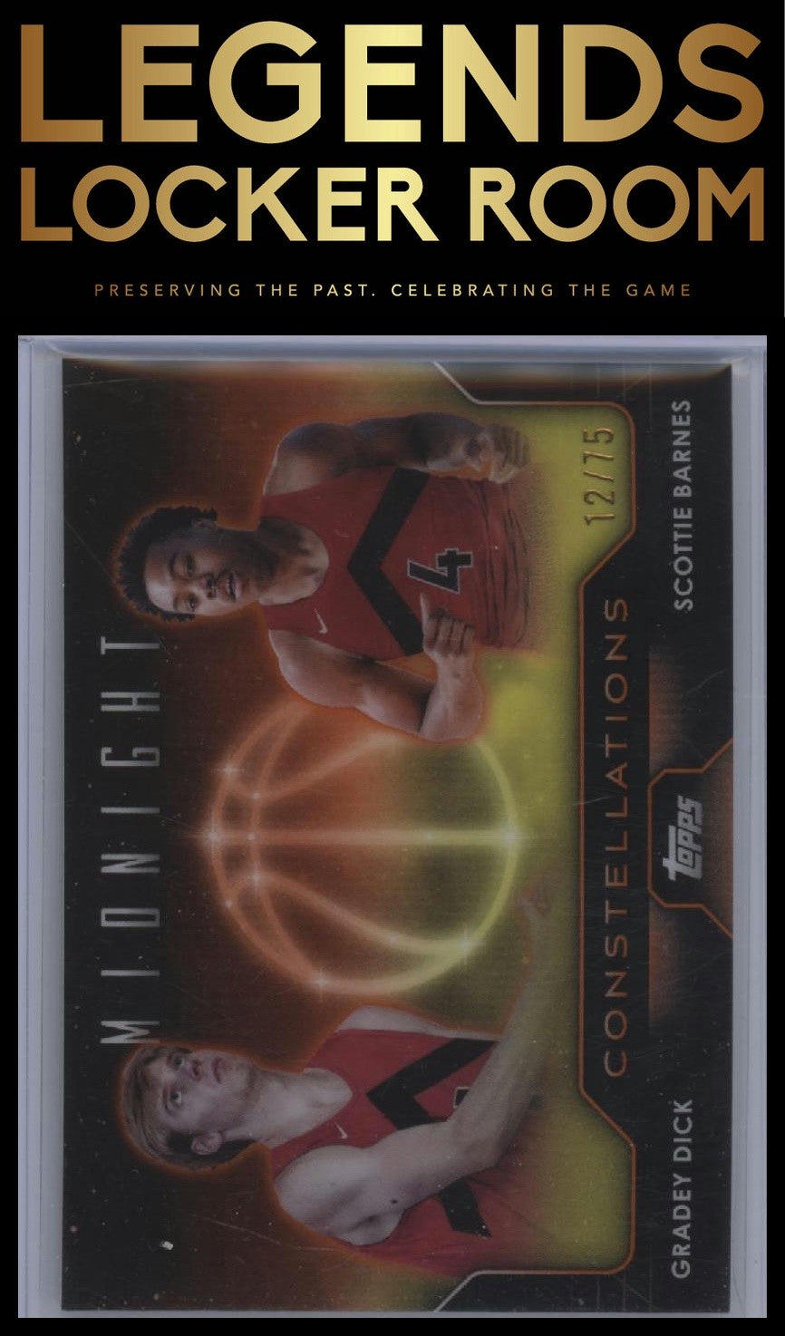 2023-24 Topps Midnight #C-21 Gradey Dick / Scottie Barnes Constellations /75
