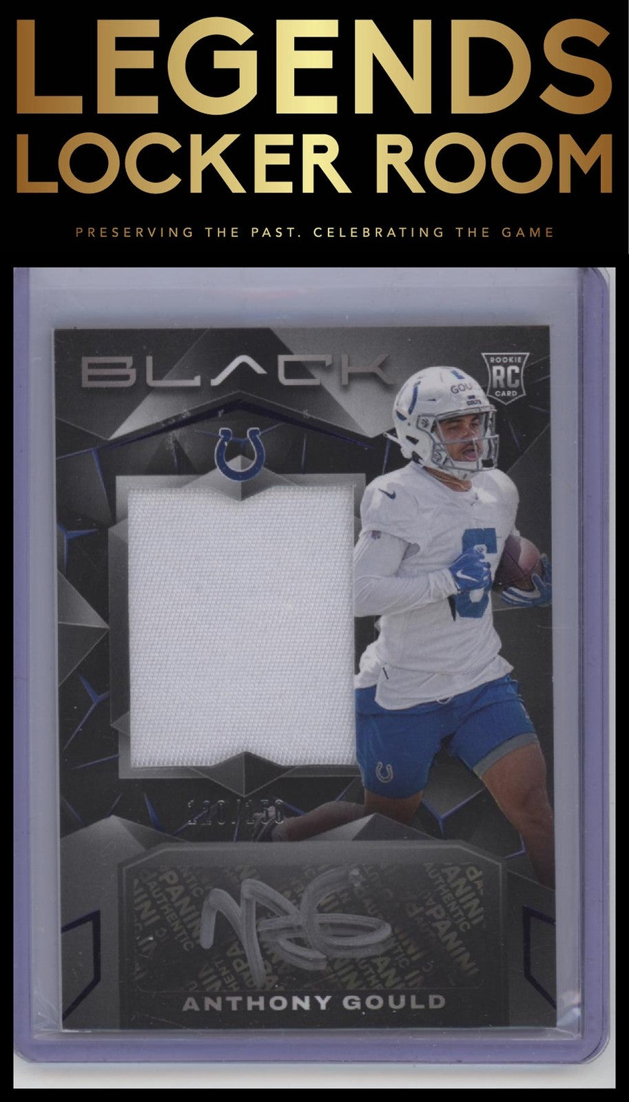 2024 Panini Black #235 Anthony Gould Royal #/150