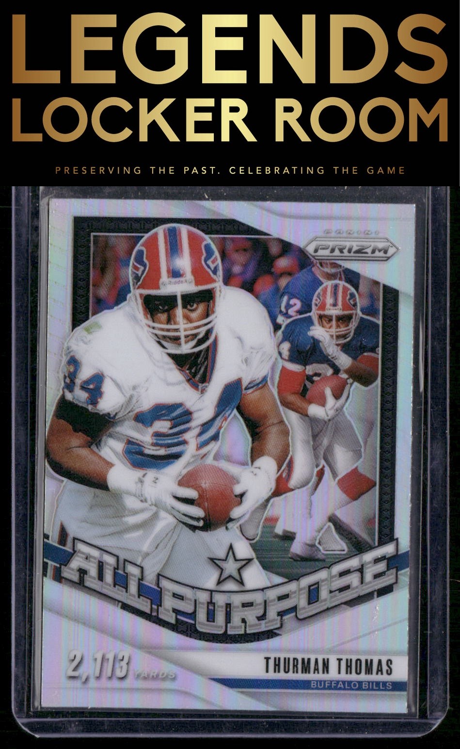 2024 Panini Prizm #18 Thurman Thomas All Purpose Silver Prizm