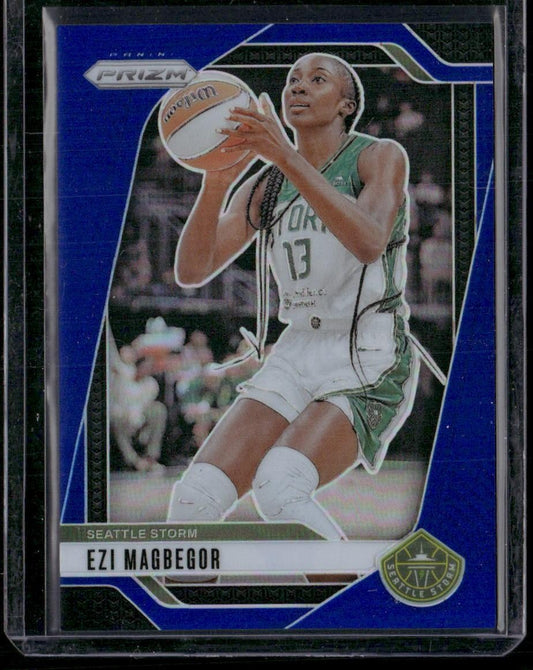 2024 Panini Prizm WNBA #50 Ezi Magbegor Blue Prizms #/199