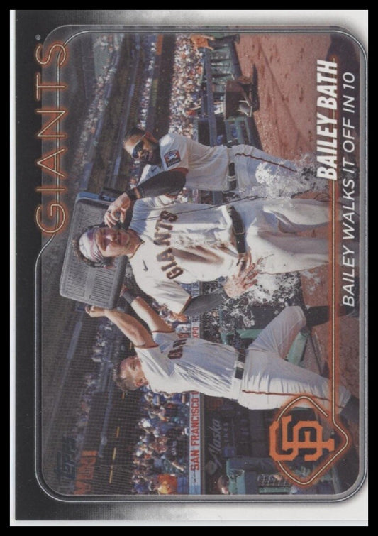 2024 Topps #358 Bailey Bath (Patrick Bailey)