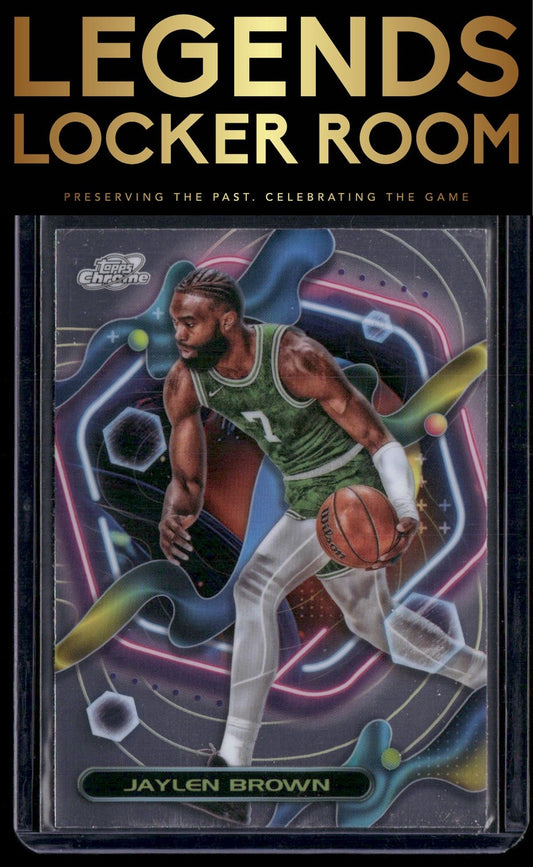 2023-24 Topps Chrome Cosmic #7 Jaylen Brown