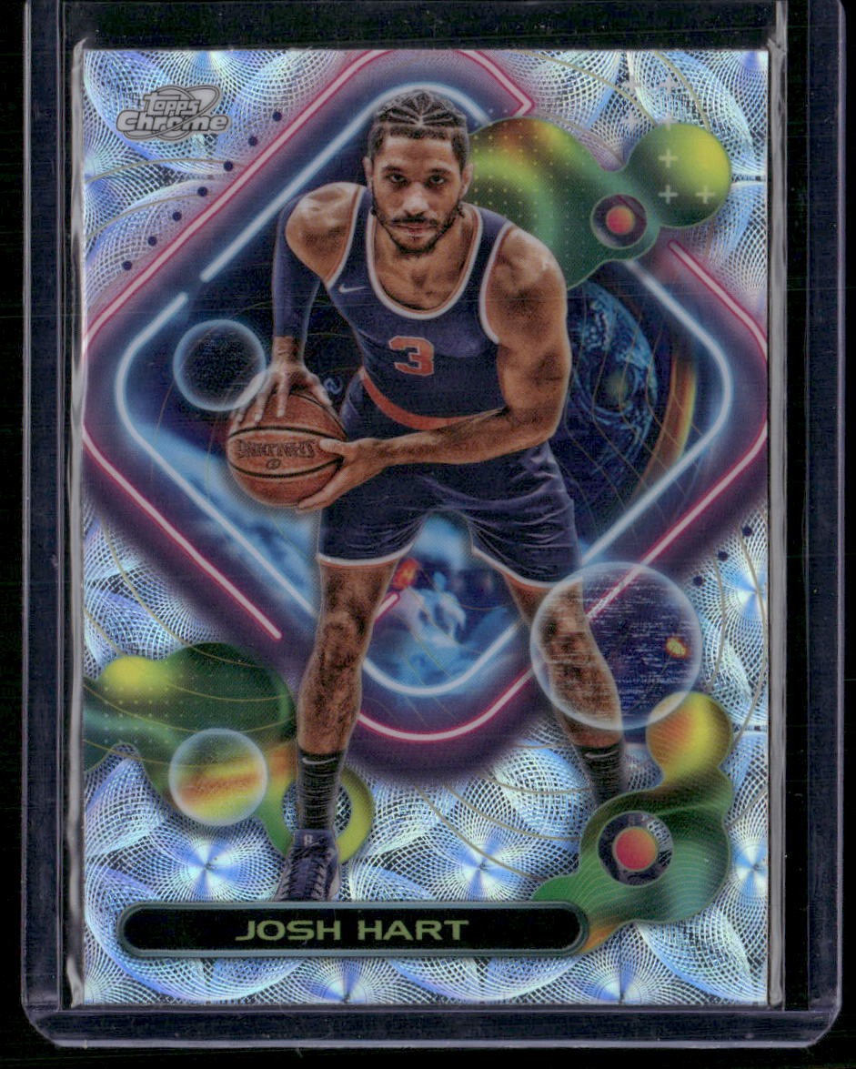 2023-24 Topps Chrome Cosmic #187 Josh Hart Nucleus Refractors