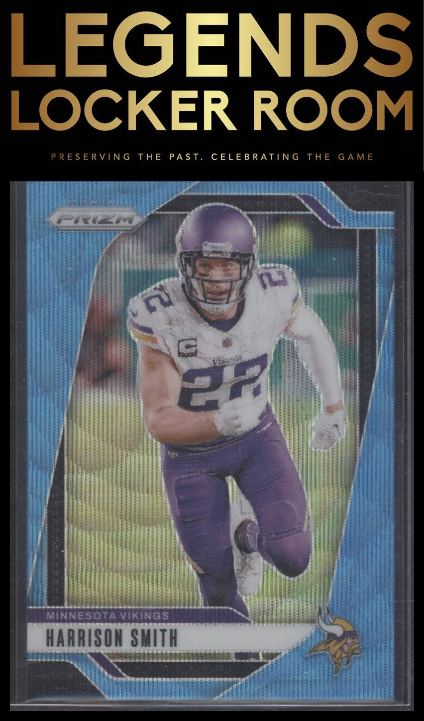 2024 Panini Prizm #190 Harrison Smith Blue Wave #/230