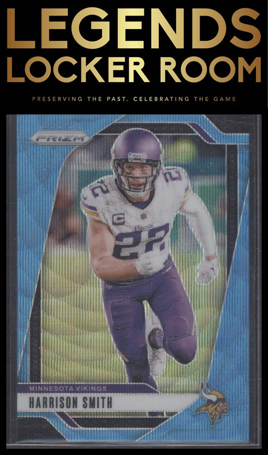 2024 Panini Prizm #190 Harrison Smith Blue Wave #/230