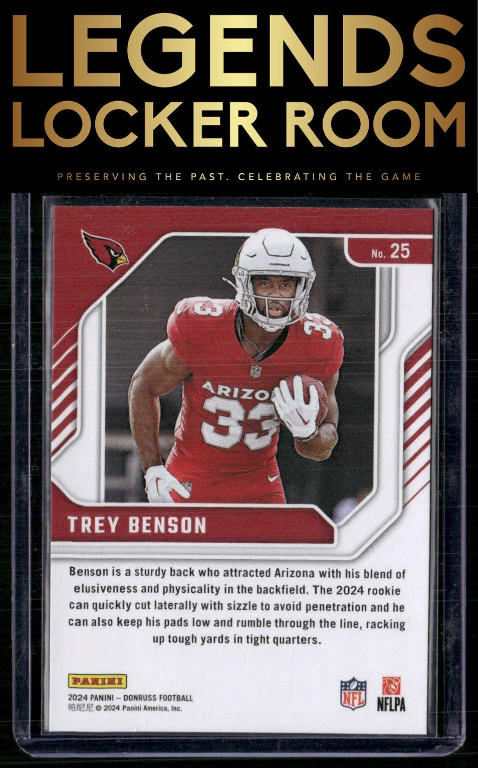 2024 Donruss #25 Trey Benson The Elite Series Rookies