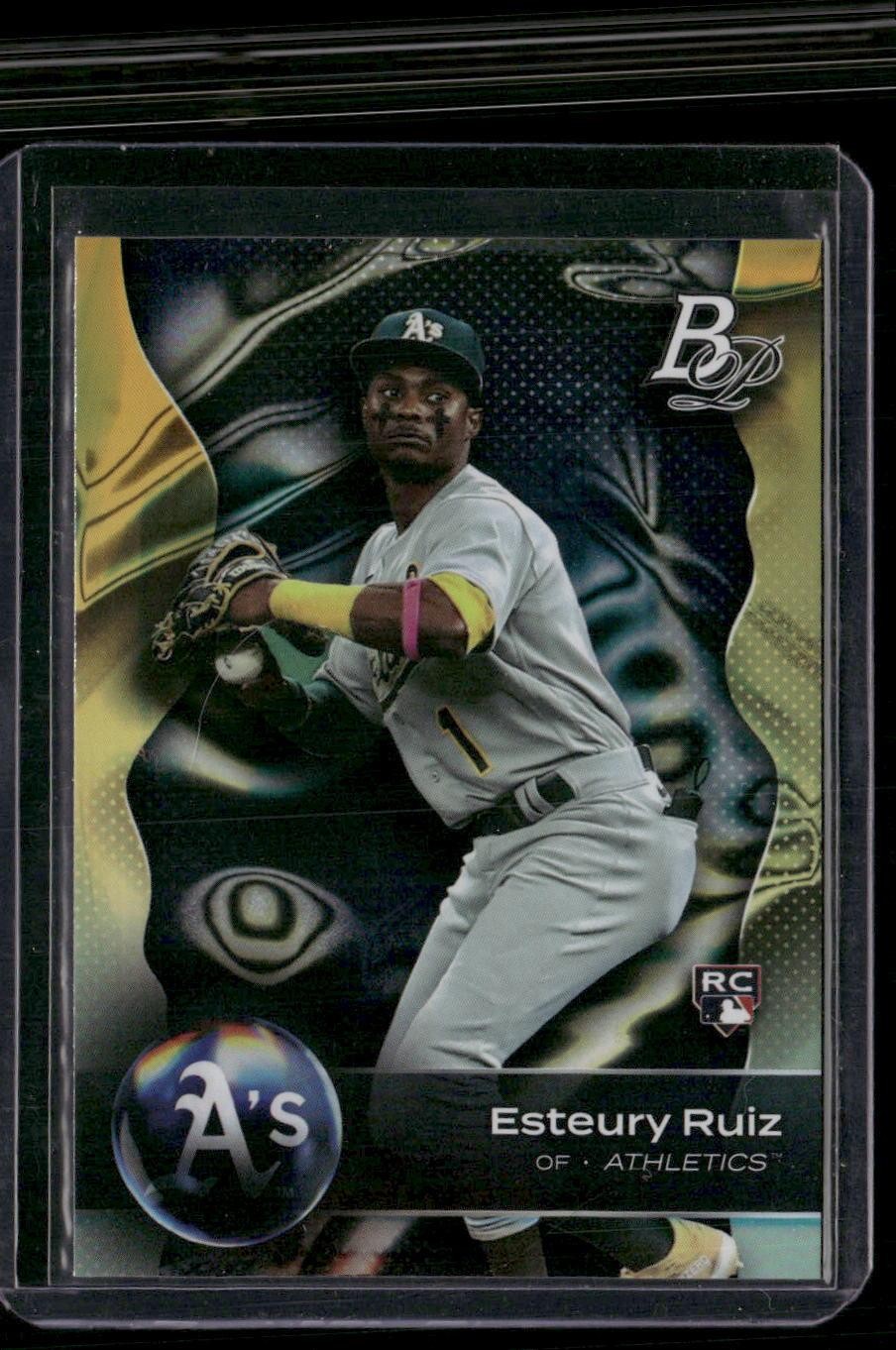 2023 Bowman Platinum #91 Esteury Ruiz