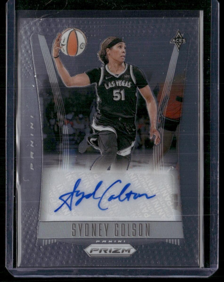 2024 Panini Prizm WNBA #TB-SYC Sydney Colson Throwback Signatures