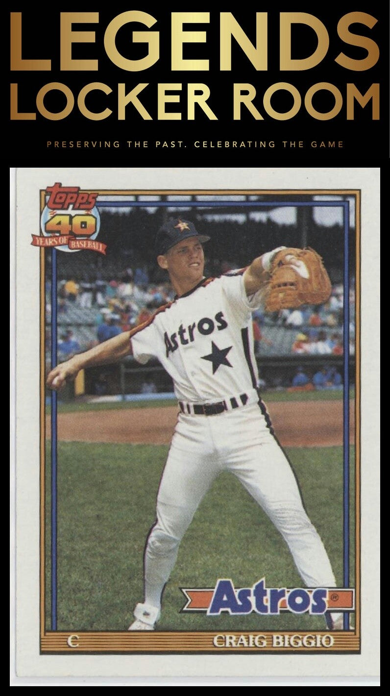 1991 Topps #565 Craig Biggio