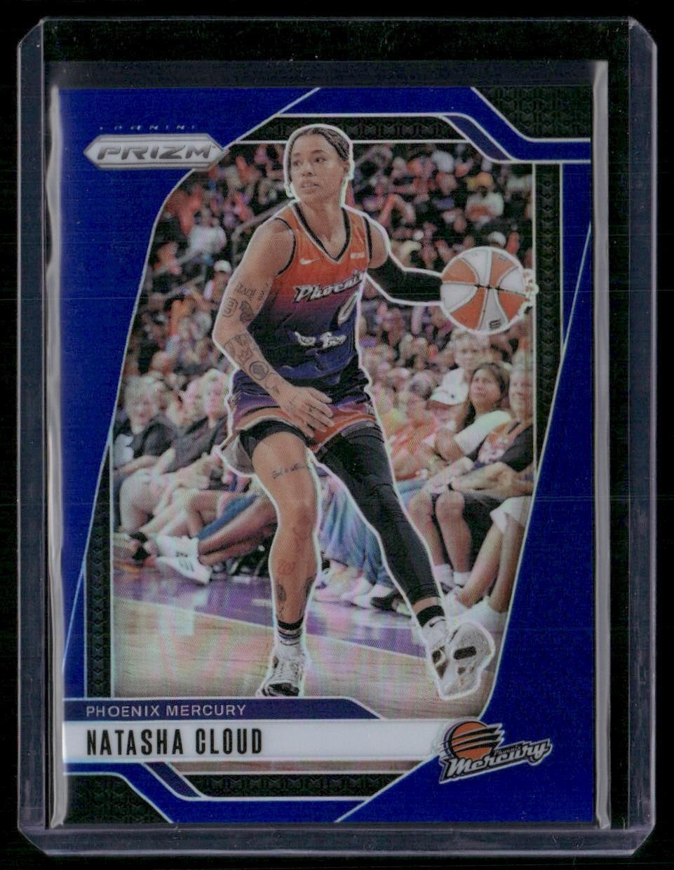 2024 Panini Prizm WNBA #11 Natasha Cloud Blue Prizms #/199