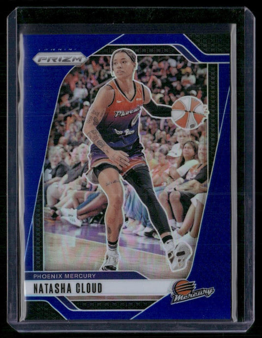 2024 Panini Prizm WNBA #11 Natasha Cloud Blue Prizms #/199