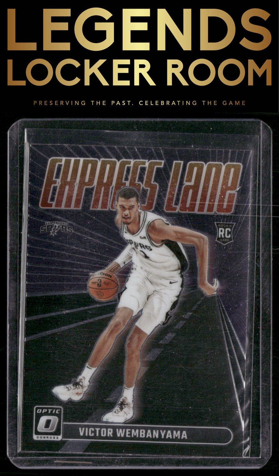 2023-24 Donruss Optic #8 Victor Wembanyama Express Lane