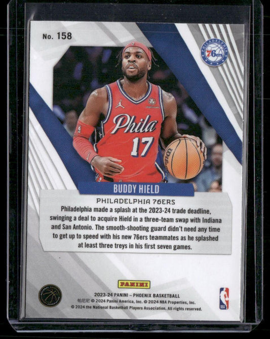 2023-24 Panini Phoenix #158 Buddy Hield