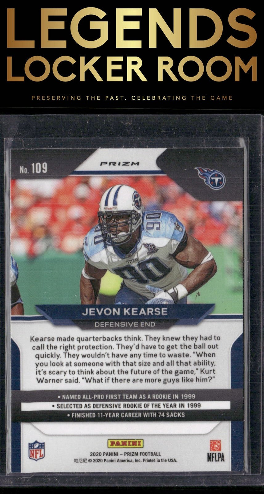 2020 Panini Prizm #109 Jevon Kearse Prizm Neon Green Pulsar