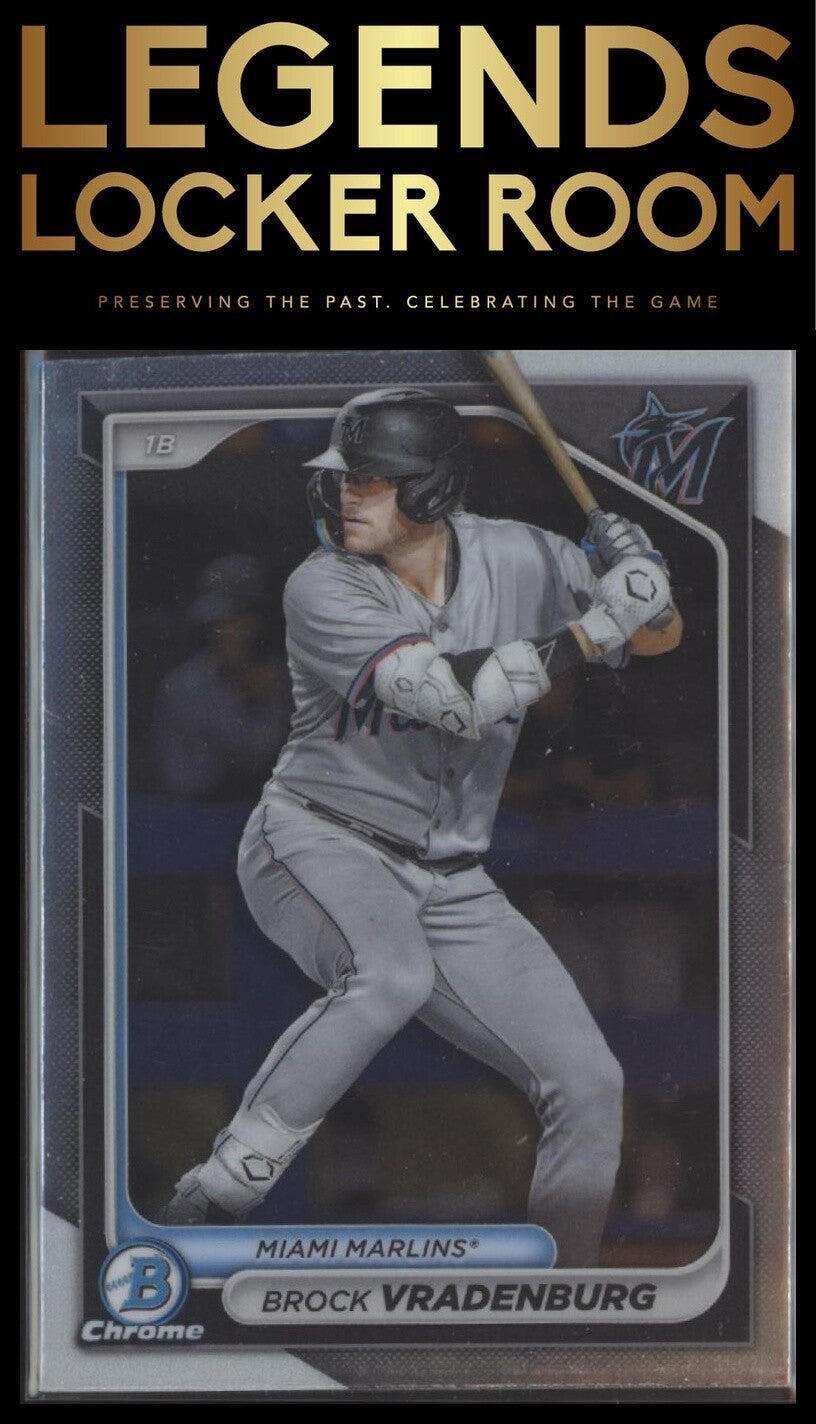 2024 Bowman Chrome #BCP-62 Brock Vradenburg Prospects