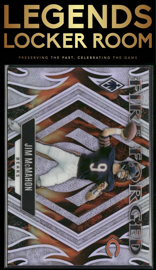 2023 Panini Phoenix #FF-9 Jim McMahon Fire Forged