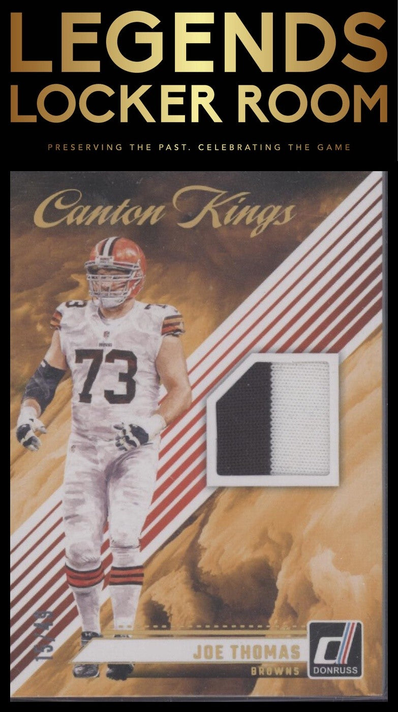 2024 Donruss #CKI-JTH Joe Thomas Canton Kings Studio Series #/49