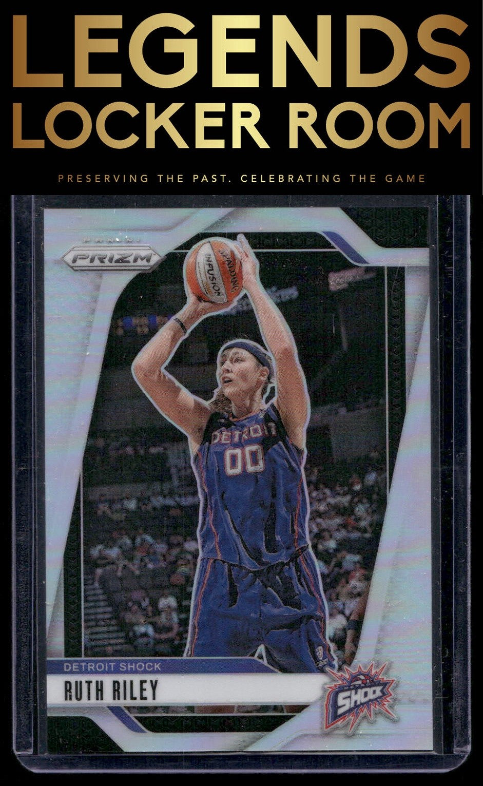 2024 Panini Prizm WNBA #100 Ruth Riley Silver Prizms