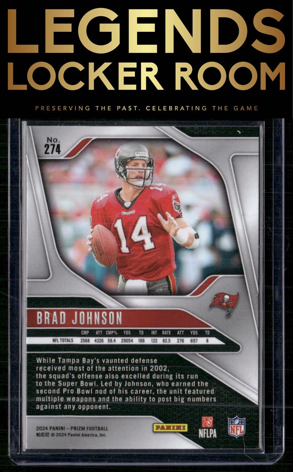 2024 Panini Prizm #274 Brad Johnson
